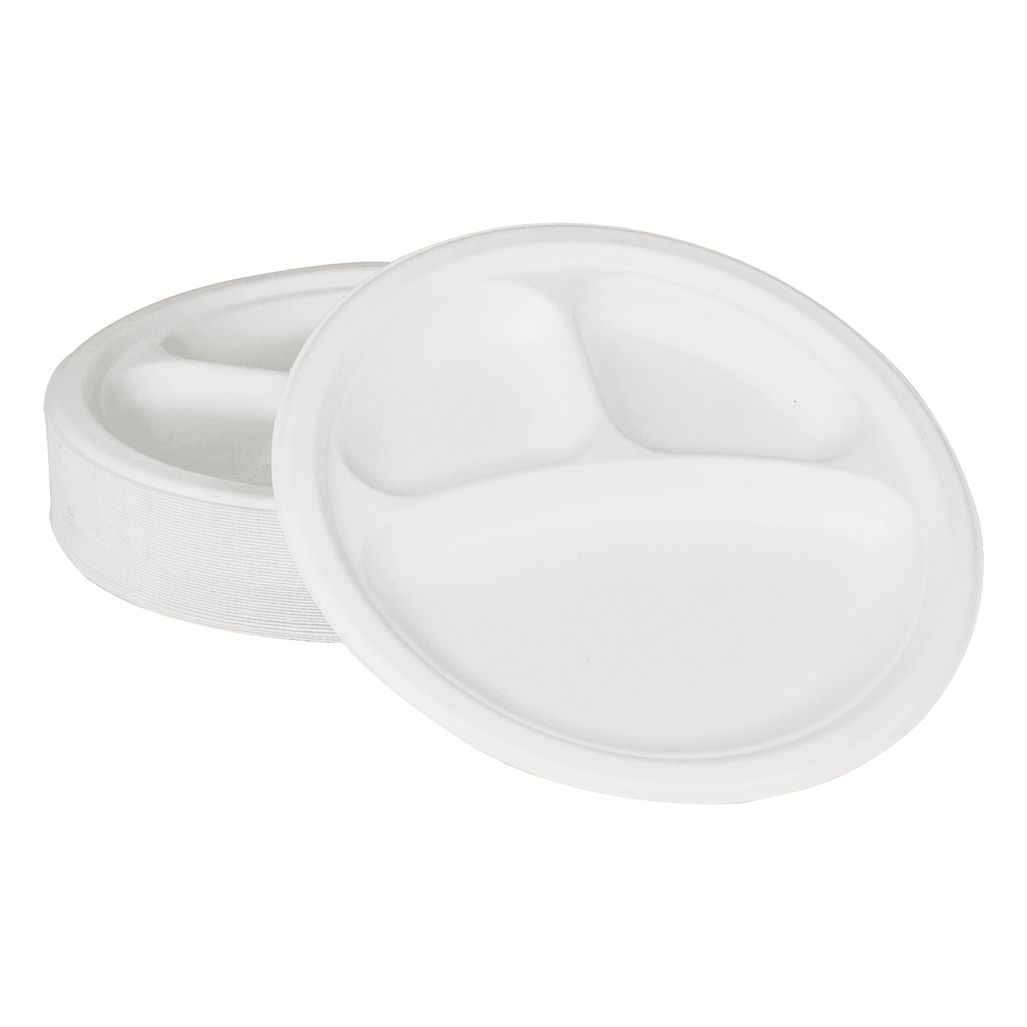 Bagasse 3C Round Plates